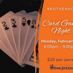 Brotherhood Card Game Night