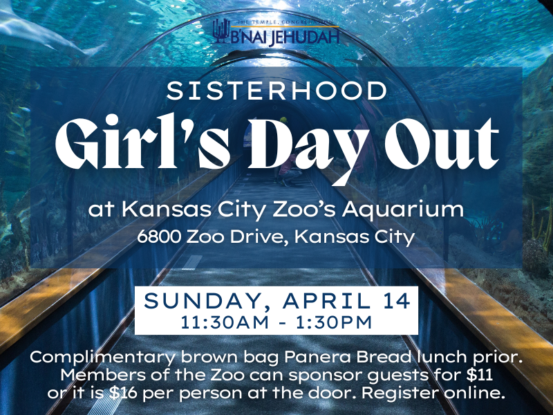 Sisterhood GDO (Girl’s Day Out) at Kansas City Zoo’s Aquarium