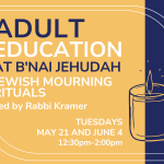 Jewish Mourning Rituals Class