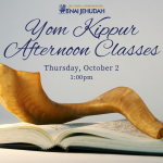 Yom Kippur Afternoon Classes