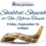 Off-Site Shabbat Shuvah at New Reform Temple