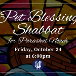 Pet Blessing Shabbat for Parashat Noach