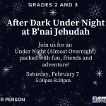 Grades 2 and 3 After Dark Under Night