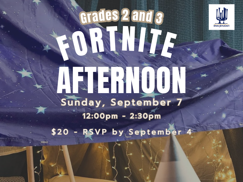 FORTNITE Afternoon for Grades 2 and 3