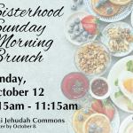 Sisterhood Sunday Morning Brunch