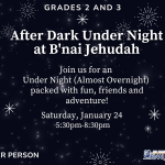 Grades 2 and 3 After Dark Under Night