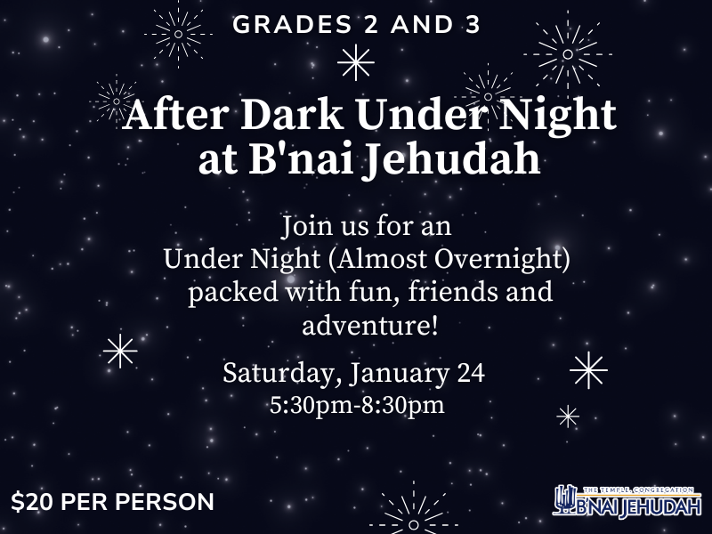 Grades 2 and 3 After Dark Under Night