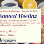 Annual Meeting and Free Breakfast