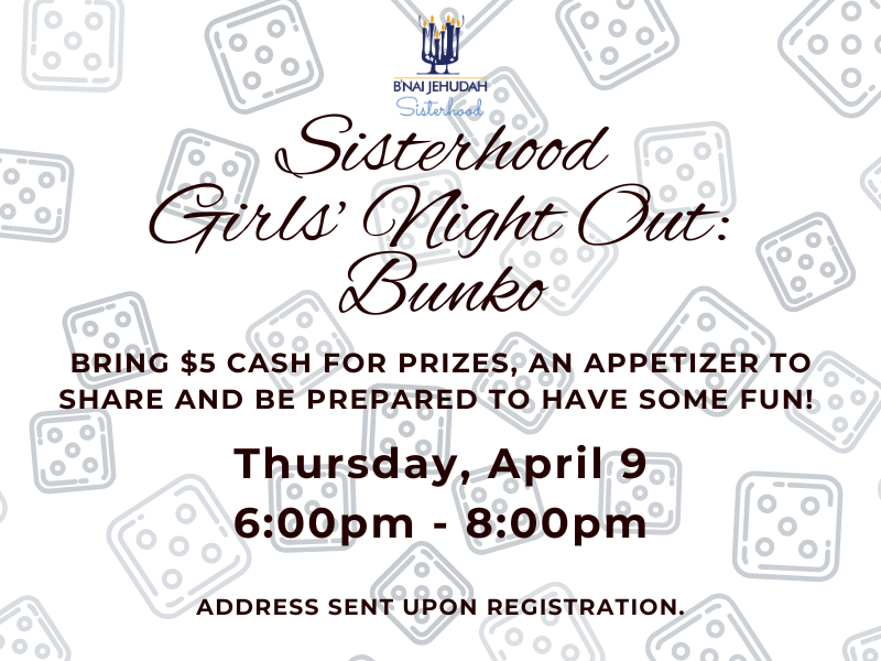 Sisterhood Girls' Night Out - Bunko Night
