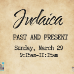 Judaica Past and Present