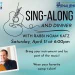 Sing-Along with Rabbi Noam Katz