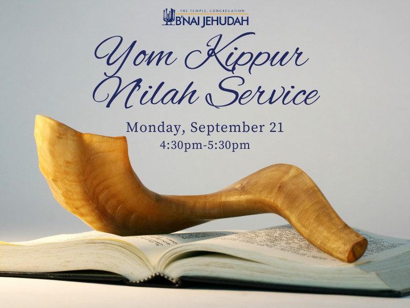 Yom Kippur N'ilah Service
