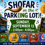 Shofar in the Park(ing Lot!)