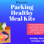 Pop-Up Mitzvah: Packing Healthy Meal Kits