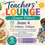 Teachers' Lounge (Summer Edition!)