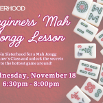 Sisterhood Beginners' Mah Jongg