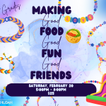 6th-8th Grade Youth Group Program: Making Good Food, Good Friends and Good Fun