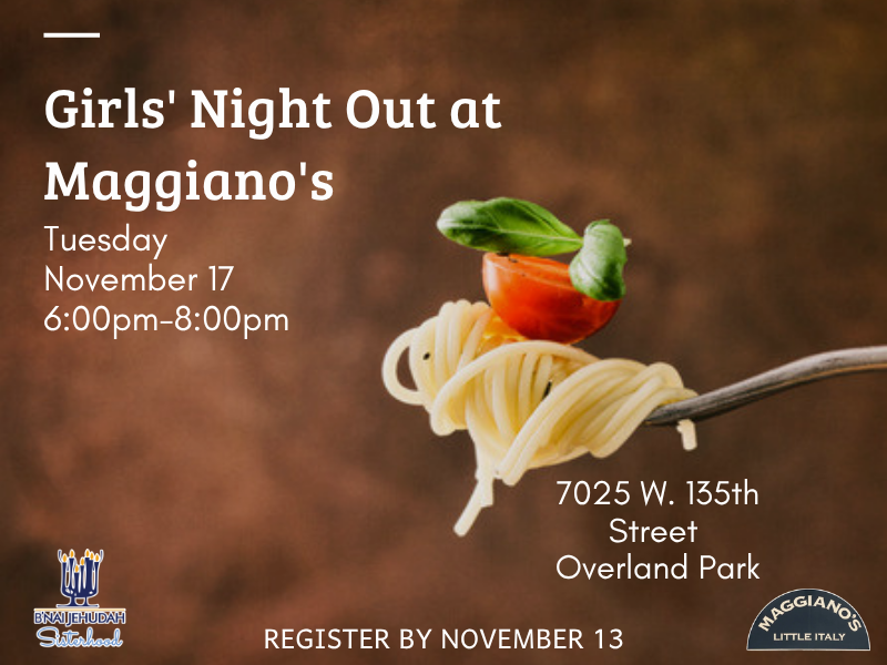 Sisterhood Girls' Night Out at Maggiano's