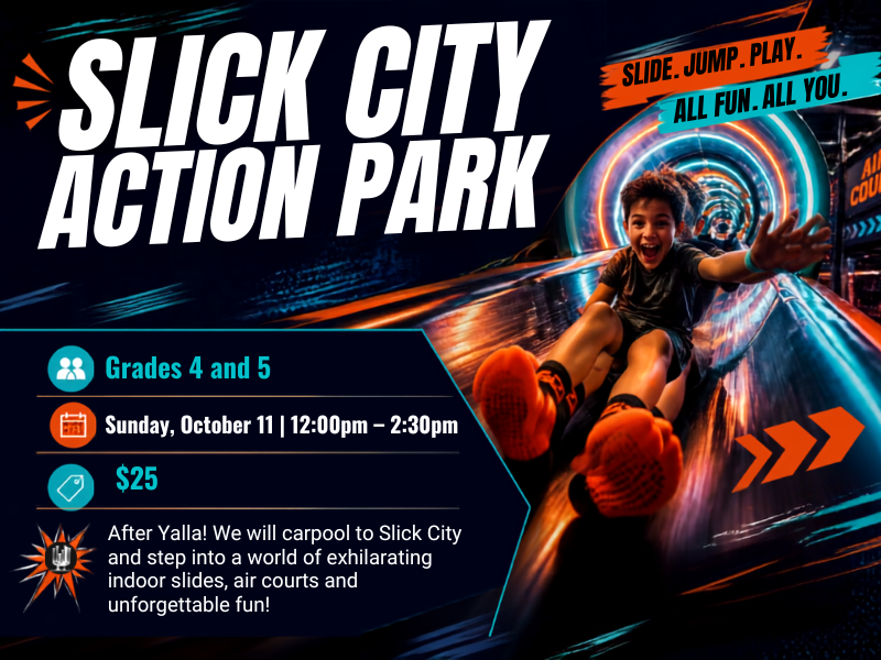 4th and 5th Grade Youth Group Program: Slick City Ultimate Slide Park