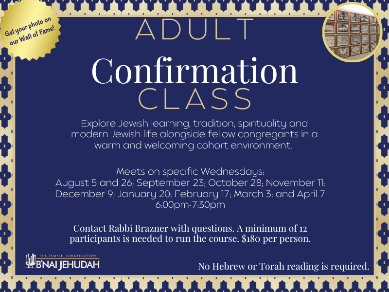 Adult Confirmation Class