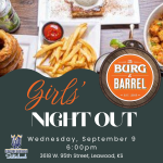 Sisterhood Girls' Night Out at Burg and Barrel