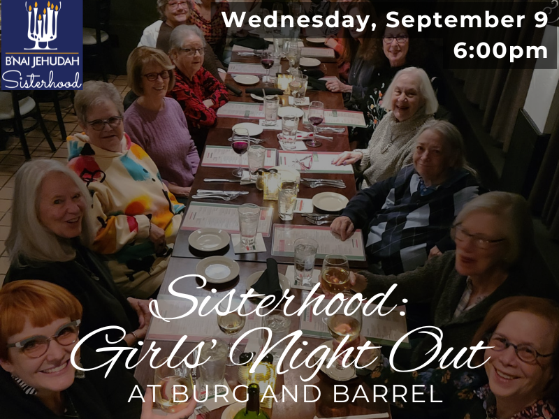 Sisterhood Girls' Night Out at Burg and Barrel